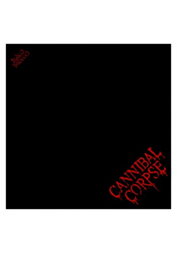 Bandamka czarna CANNIBAL CORPSE logo