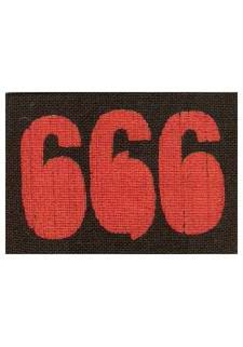 Naszywka 666