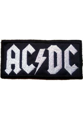 Prasowanka AC/DC - logo white