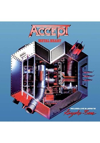ACCEPT "Metal Heart/Kaizoku-Ban: Live In Japan" 2CD