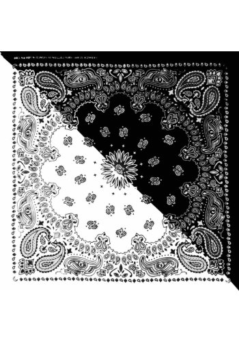 Bandamka Czarno - Biała
