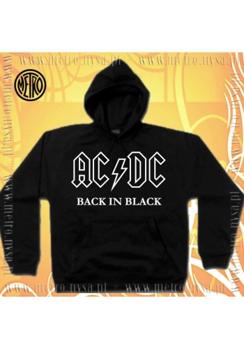 Bluza z kapturem AC/DC Back In Black