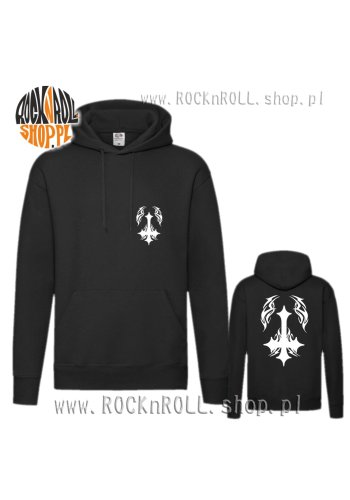 Bluza z kapturem Odwrócony Krzyż (01)