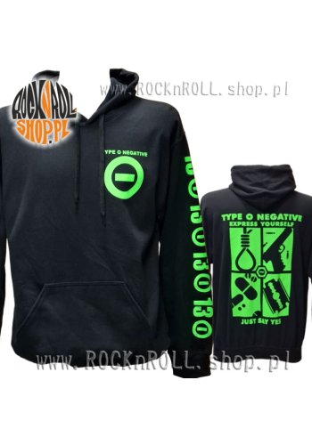 Bluza z kapturem TYPE O NEGATIVE "Express Yourself"