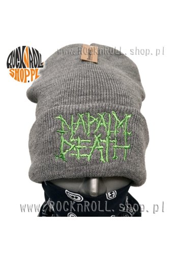 Czapka zimowa NAPALM DEATH haft