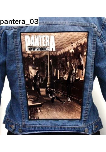 Ekran PANTERA "Cowboys From Hell"