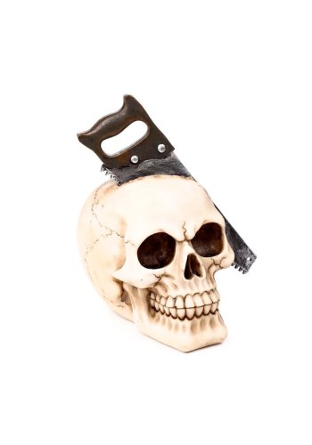 Figurka Przepiłowana Czaszka