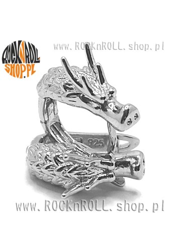 Kolczyki SMOK CHIŃSKI