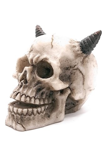 Figurka Czaszka z rogami