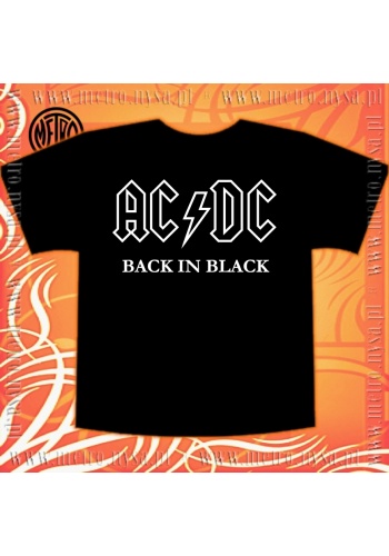 Koszulka AC/DC Back in Black 