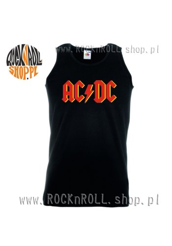 Koszulka bez rękawów AC/DC logo