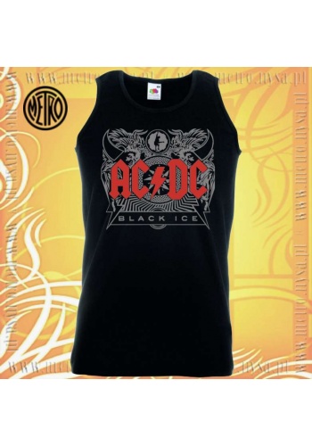 Koszulka bez rękawów AC/DC Black Ice