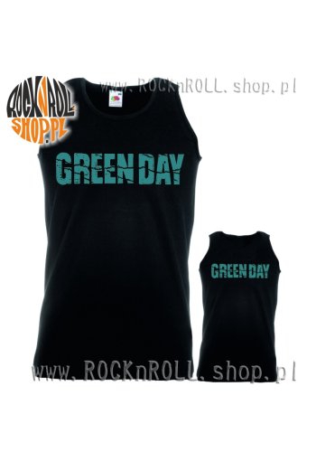 Koszulka bez rękawów GREEN DAY logo