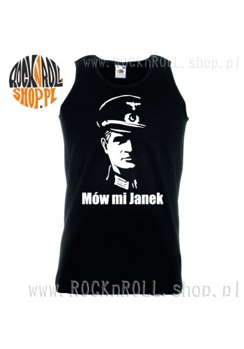 Koszulka bez rękawów HANS KLOSS Mów mi Janek