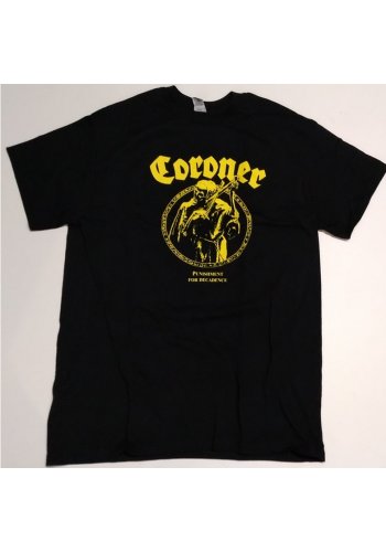 Koszulka CORONER "Punishment for Decadence"