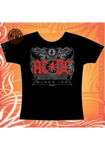 Koszulka damska AC/DC "Black Ice"