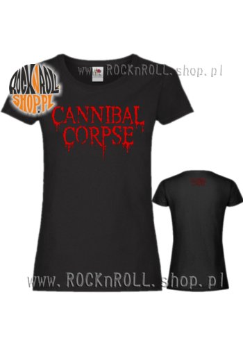 Koszulka damska CANNIBAL CORPSE krwawe logo