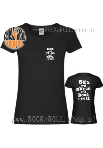 Koszulka damska SEX DRUGS AND ROCK'N'ROLL 2