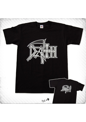 Koszulka DEATH logo z kosą