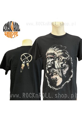 Koszulka INDIANIN czarna