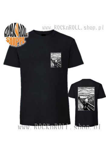 Koszulka KRZYK (z przodu małe logo)