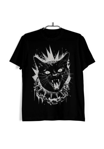 Koszulka Punk Cat