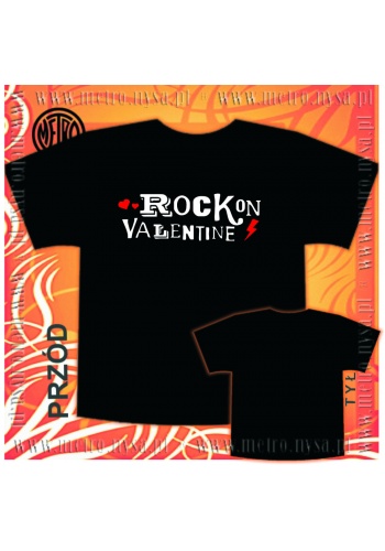 Koszulka ROCK ON VALENTINE (01)