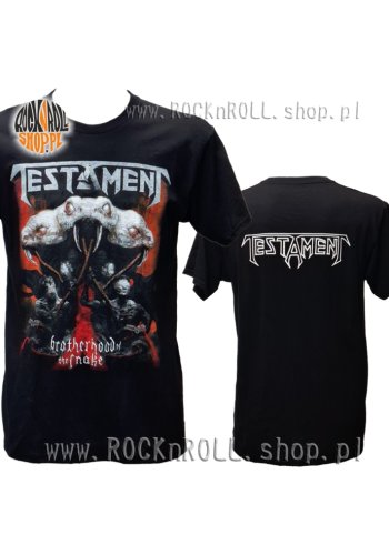Koszulka TESTAMENT "Brotherhood Of The Snake"