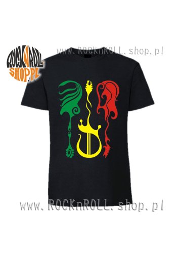 Koszulka TRZY GITARY rasta