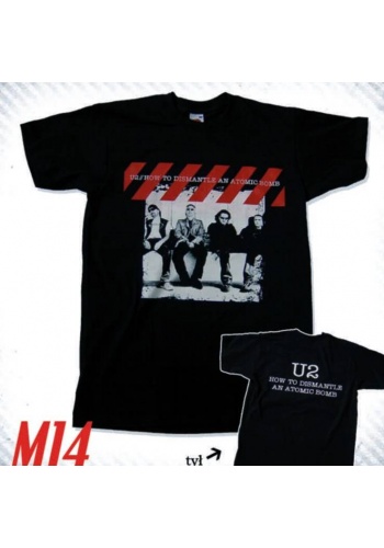 Koszulka U2 - How to dismantle an atomic bomb