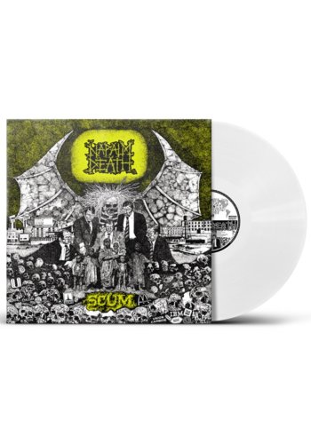 NAPALM DEATH "Scum" White LP
