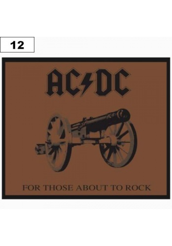 Naszywka AC/DC For Those About to Rock (12)