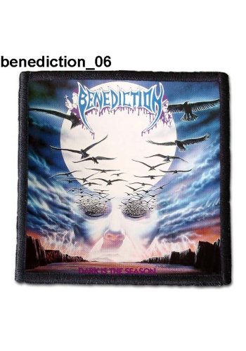 Naszywka BENEDICTION "Dark Is the Season"