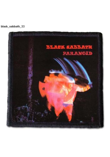 Naszywka BLACK SABBATH "Paranoid"