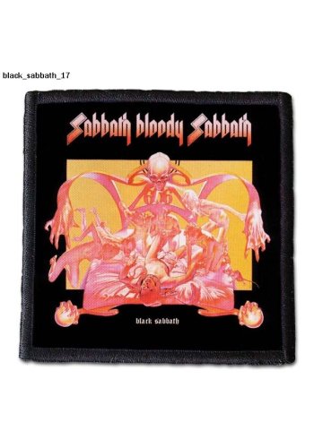 Naszywka BLACK SABBATH "Sabbath Bloody Sabbath"
