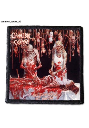 Naszywka CANNIBAL CORPSE "Butchered at Birth"