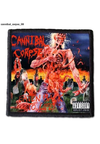 Naszywka CANNIBAL CORPSE "Eaten Back to Life"