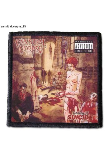 Naszywka CANNIBAL CORPSE "Gallery Of Suicide"