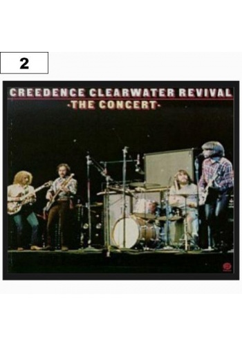 Naszywka CREDENCE CLEARWATER REVIVAL The Concert (02)