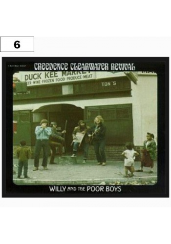 Naszywka CREDENCE CLEARWATER REVIVAL Willy (06)
