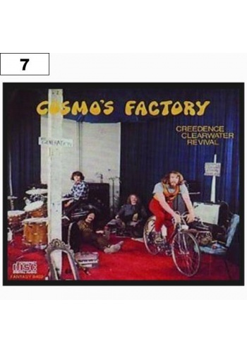 Naszywka CREDENCE CLEARWATER REVIVAL Cosmo's Factory (07)