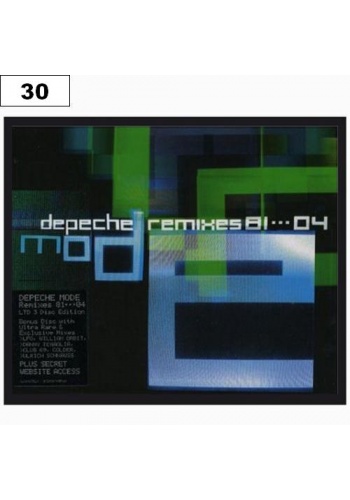 Naszywka DEPECHE MODE  remixes 81-04 (30)