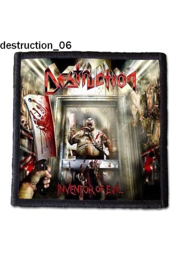 Naszywka DESTRUCTION "Inventor Of Evil"