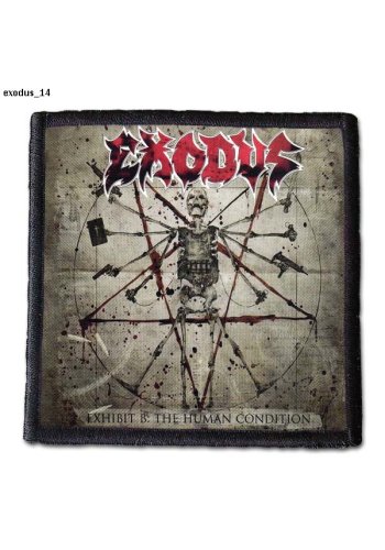 Naszywka EXODUS "Exhibit B: The Human Condition"