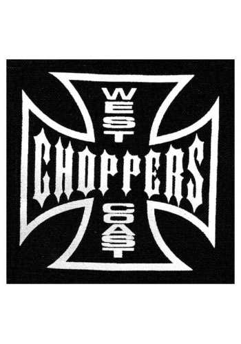Naszywka Krzyż motocyklowy WEST COAST CHOPPER