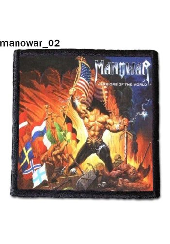 Naszywka MANOWAR "Warriors Of The World"