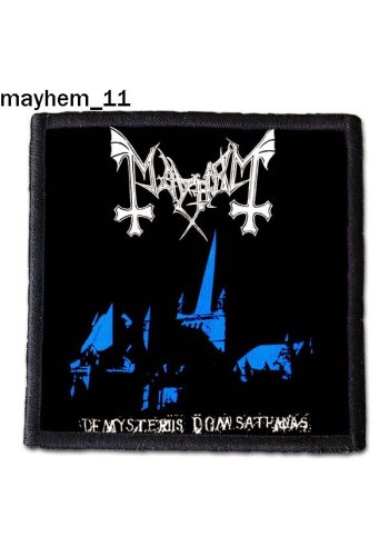 Naszywka MAYHEM "De Mysteriis Dom Sathanas"