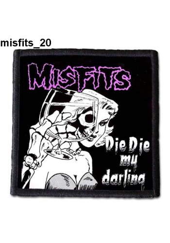 Naszywka MISFITS "Die, Die My Darling"