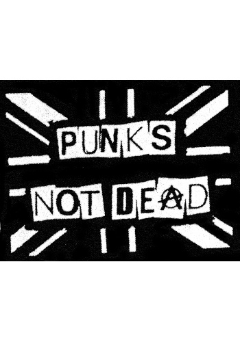 Naszywka "Punk's Not Dead"