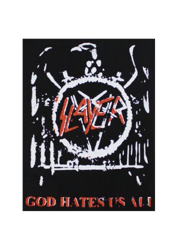 Naszywka Slayer God Hates Us All